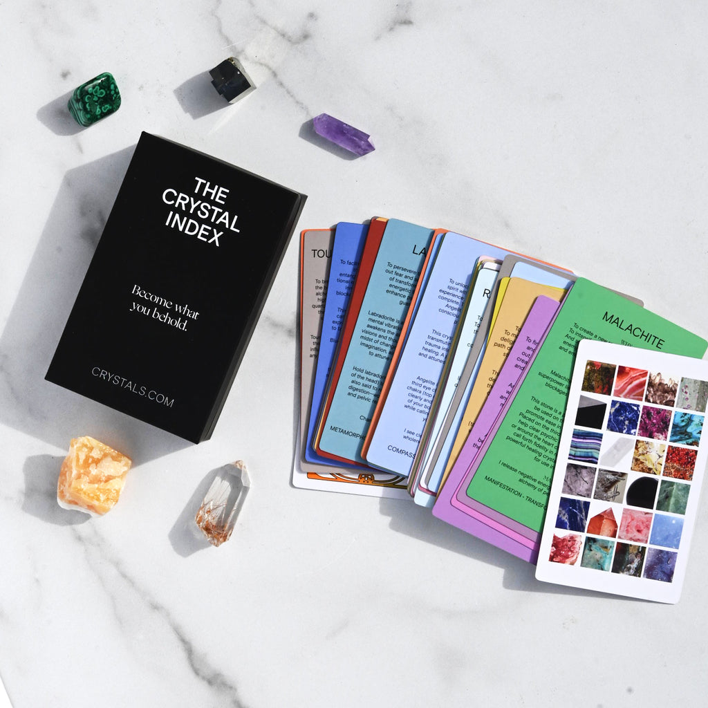 The Power of Crystals: A Guide to the Crystal Index Oracle Card Deck