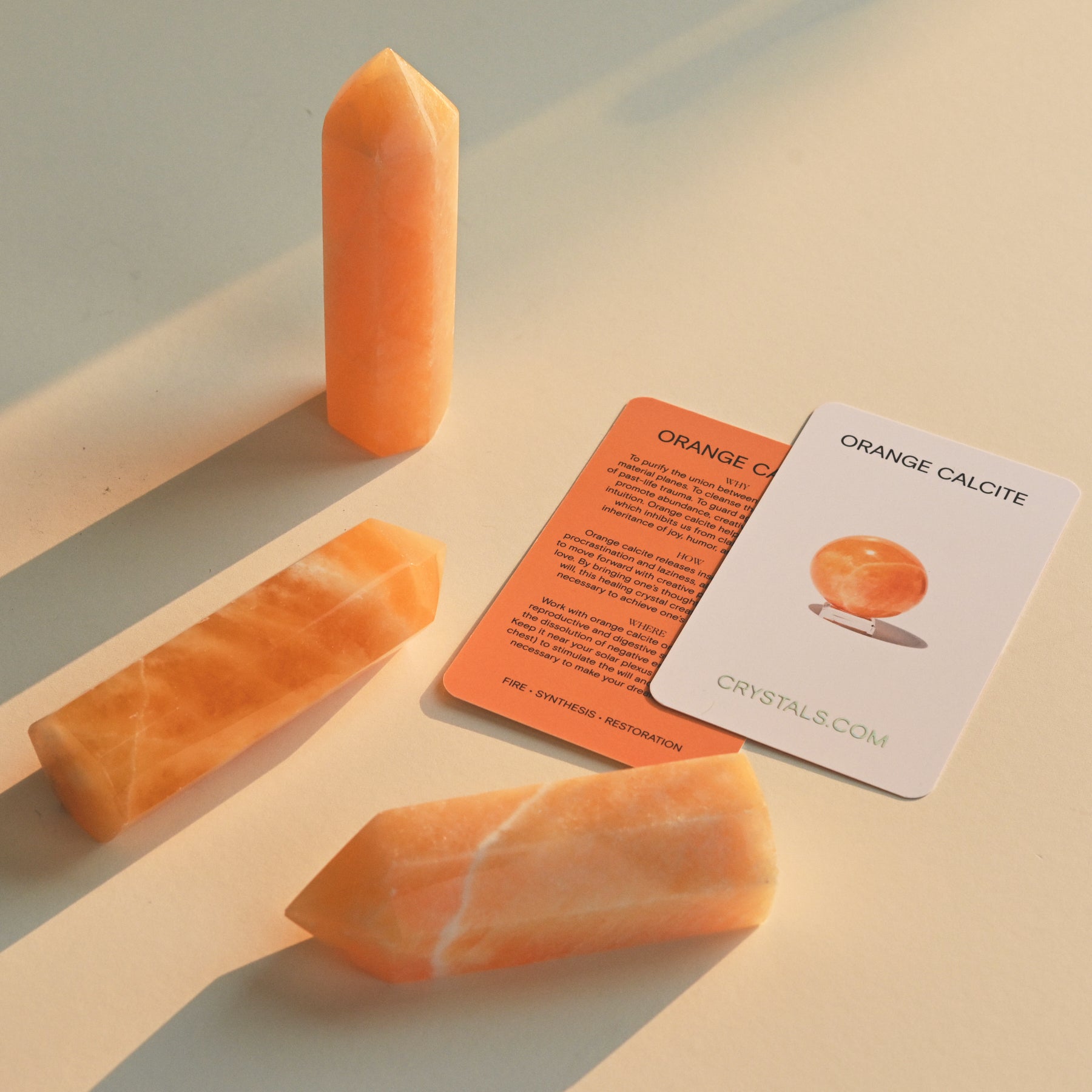 orange calcite healing properties