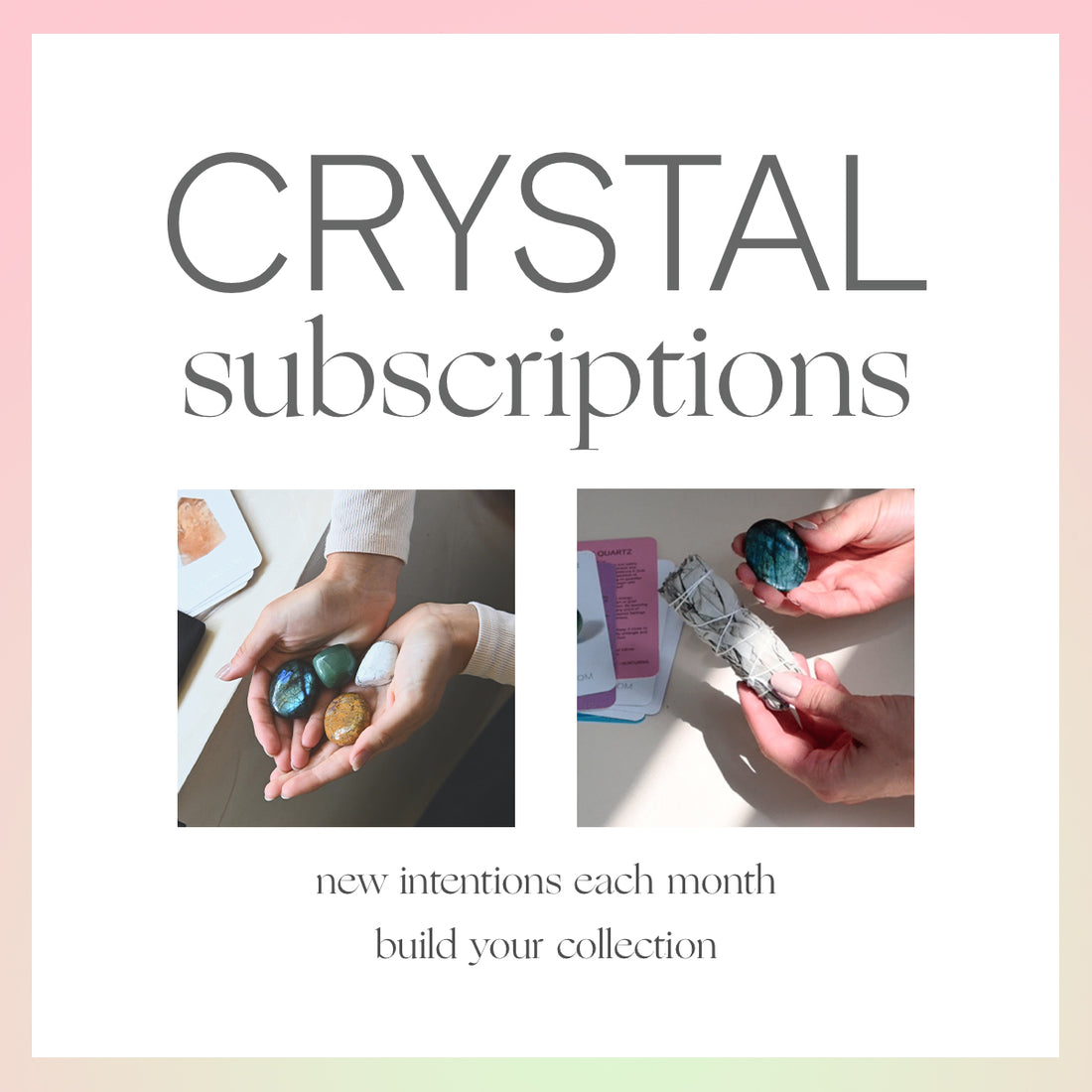 Monthly Crystal Subscriptions