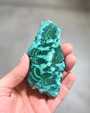 Malachite and Chrysocolla Slab