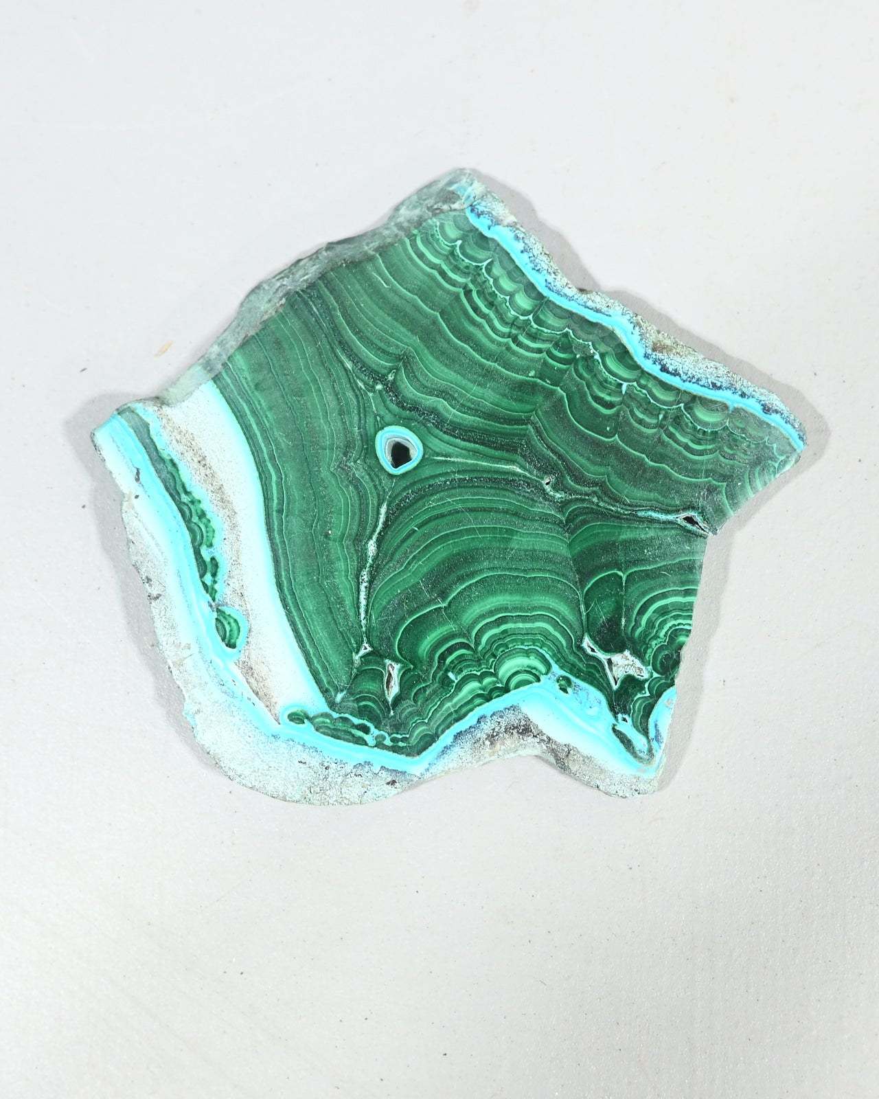 Malachite and Chrysocolla Slab