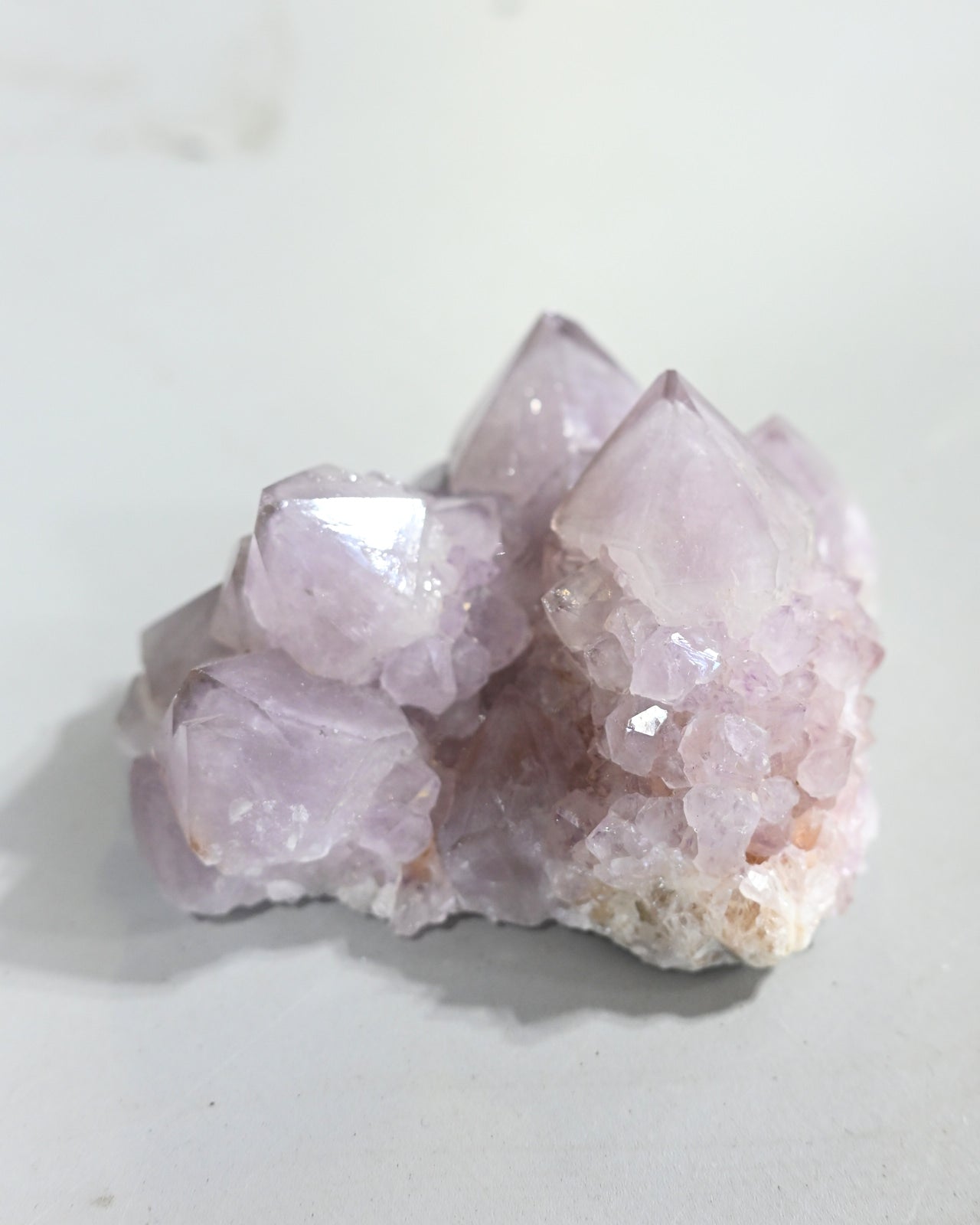 Amethyst Spirit Cactus Quartz Cluster