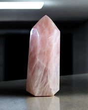 Massive Rose Quartz Tower 61lbs