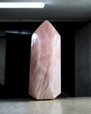 Massive Rose Quartz Tower 61lbs