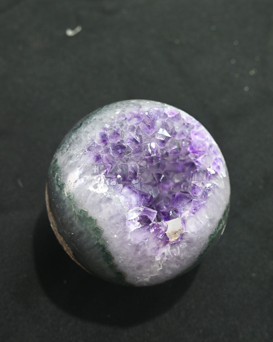 Amethyst Druzy Crystal Sphere 2lbs