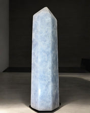 Blue Calcite Tower 12lbs XXL