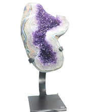 XL Amethyst Crystal Geode on Stand 9lbs