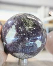 XXL Lepidolite Sphere 16lbs