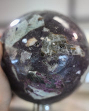 XXL Lepidolite Sphere 16lbs