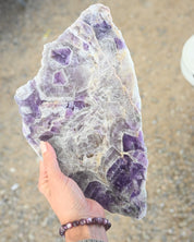 Chevron Amethyst Slab