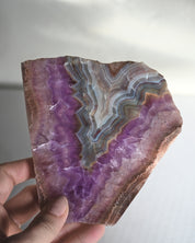 Rainbow Fluorite Slab 4.5 Inch