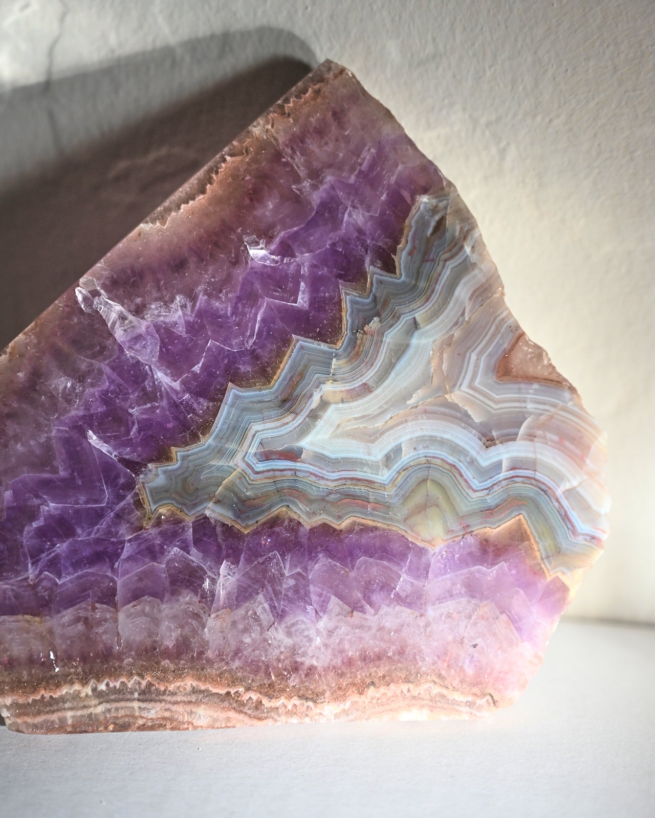 Rainbow Fluorite Slab 4.5 Inch