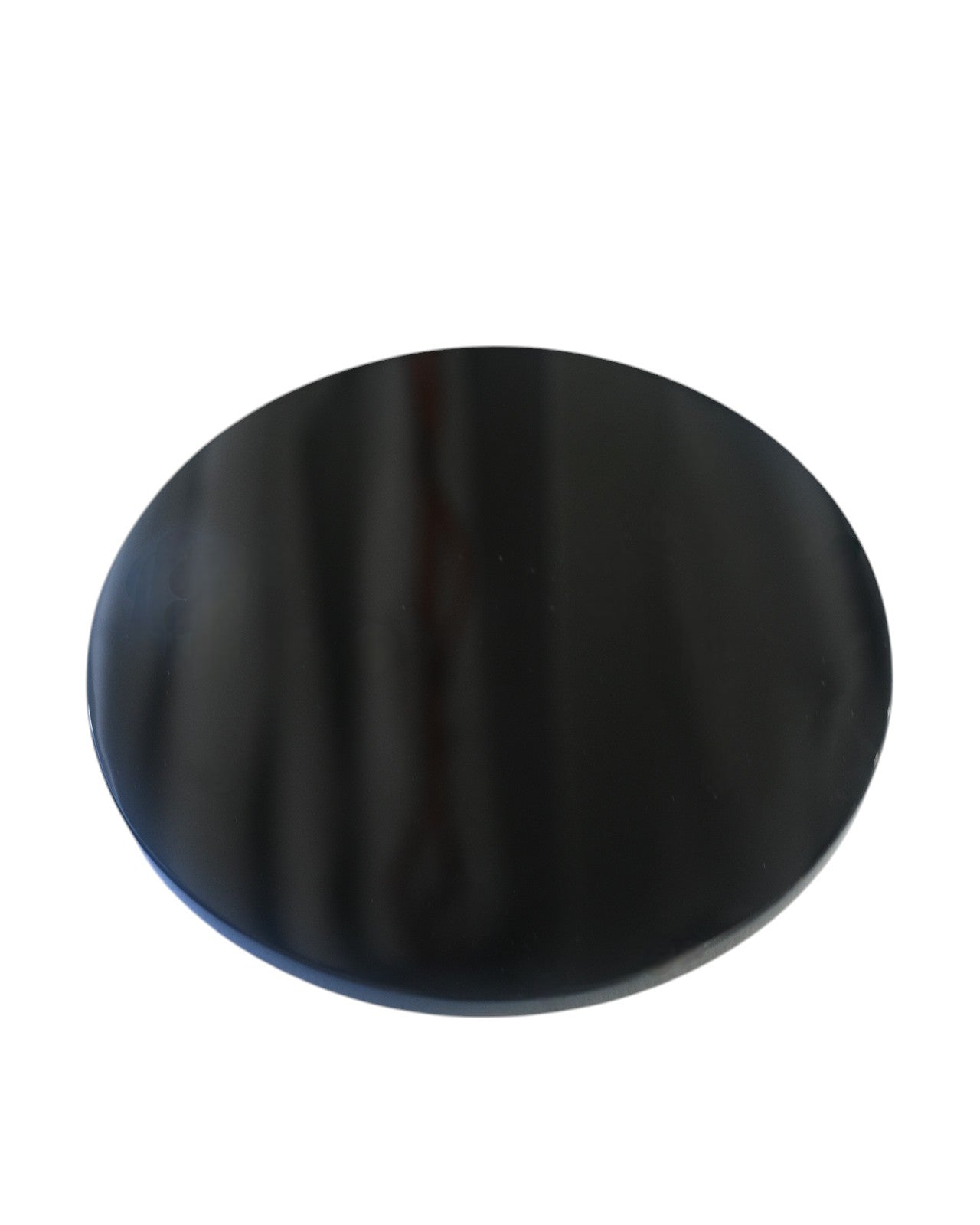 Black Obsidian Round Platter