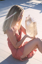 rutile quartz crystal