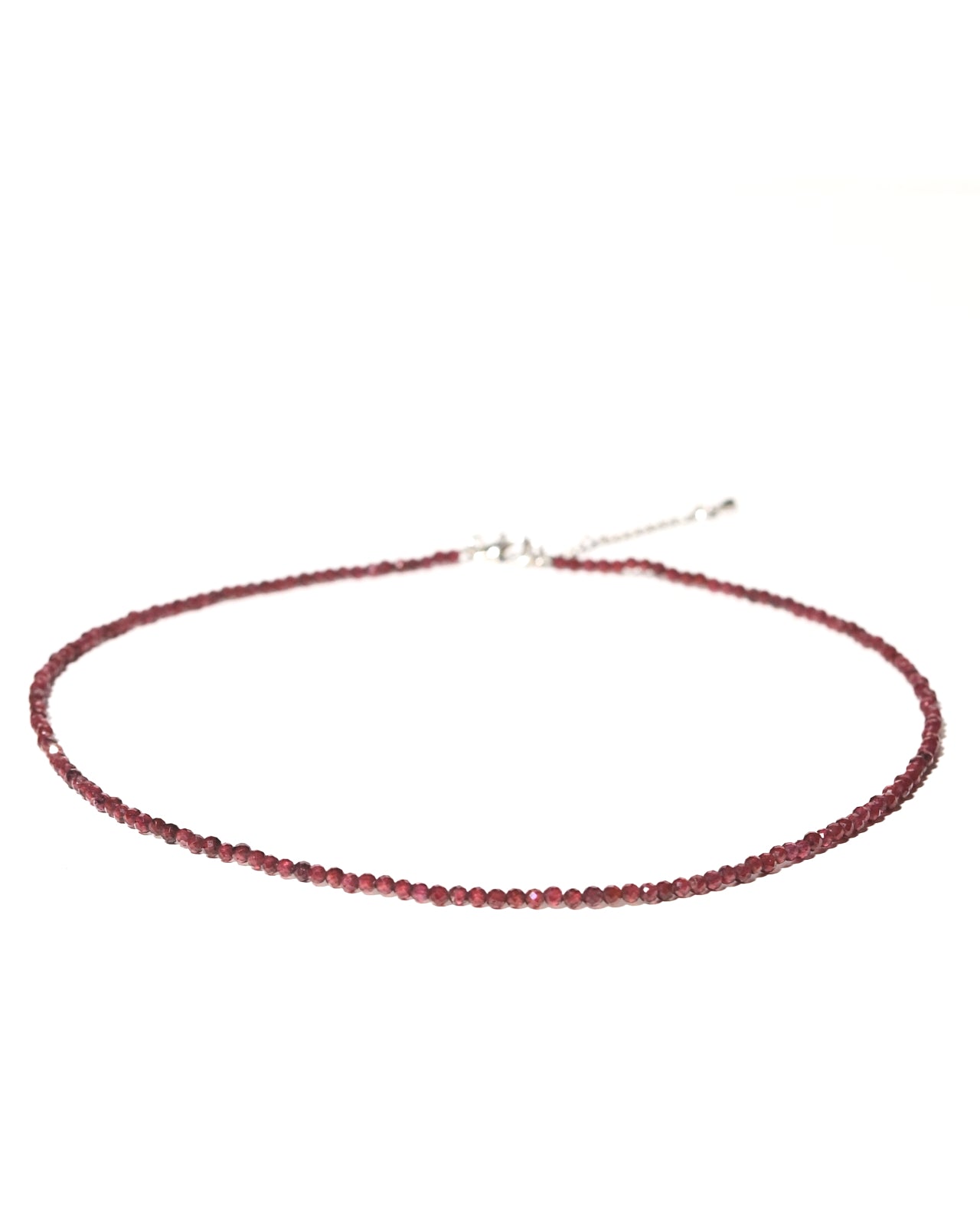 Garnet Beaded Necklace