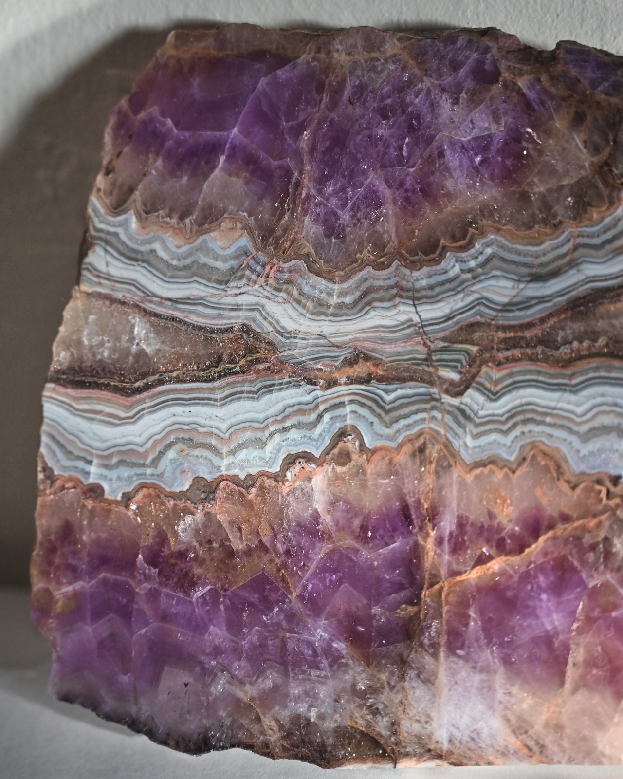 Rainbow Fluorite Slab 6 inch