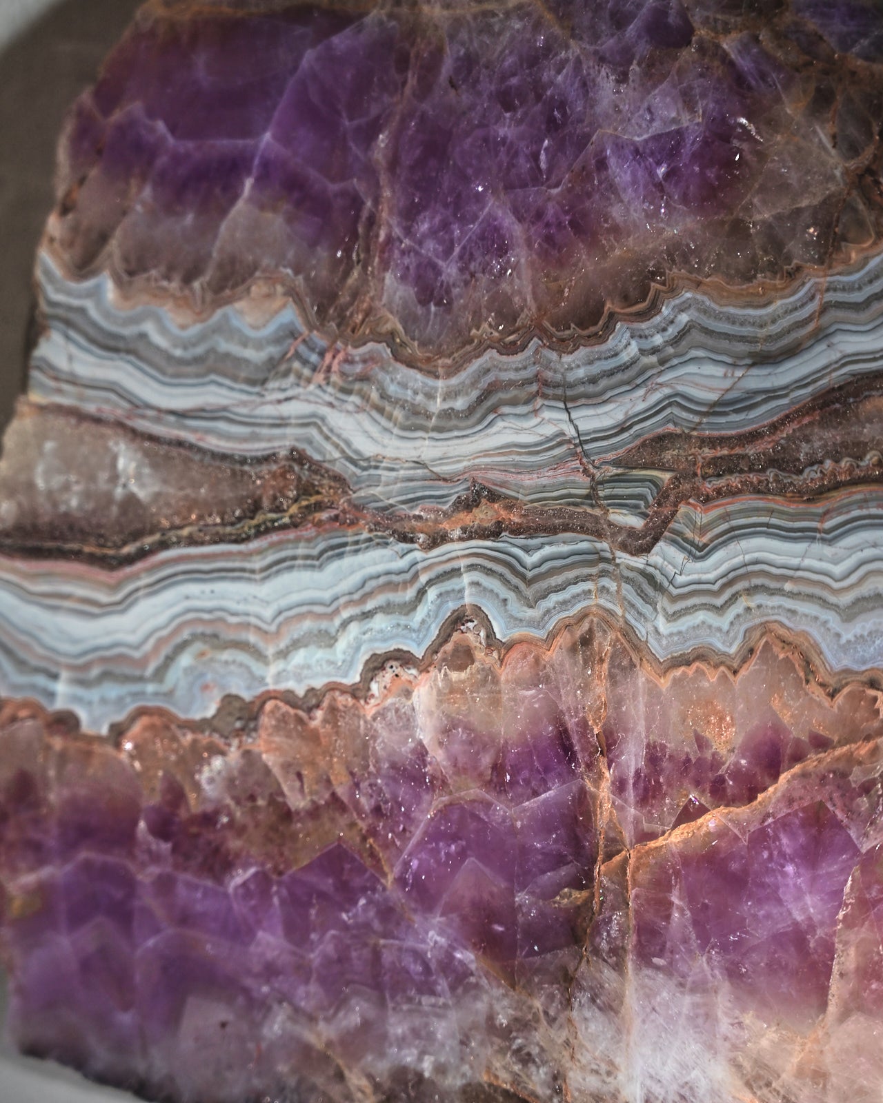 Rainbow Fluorite Slab 6 inch