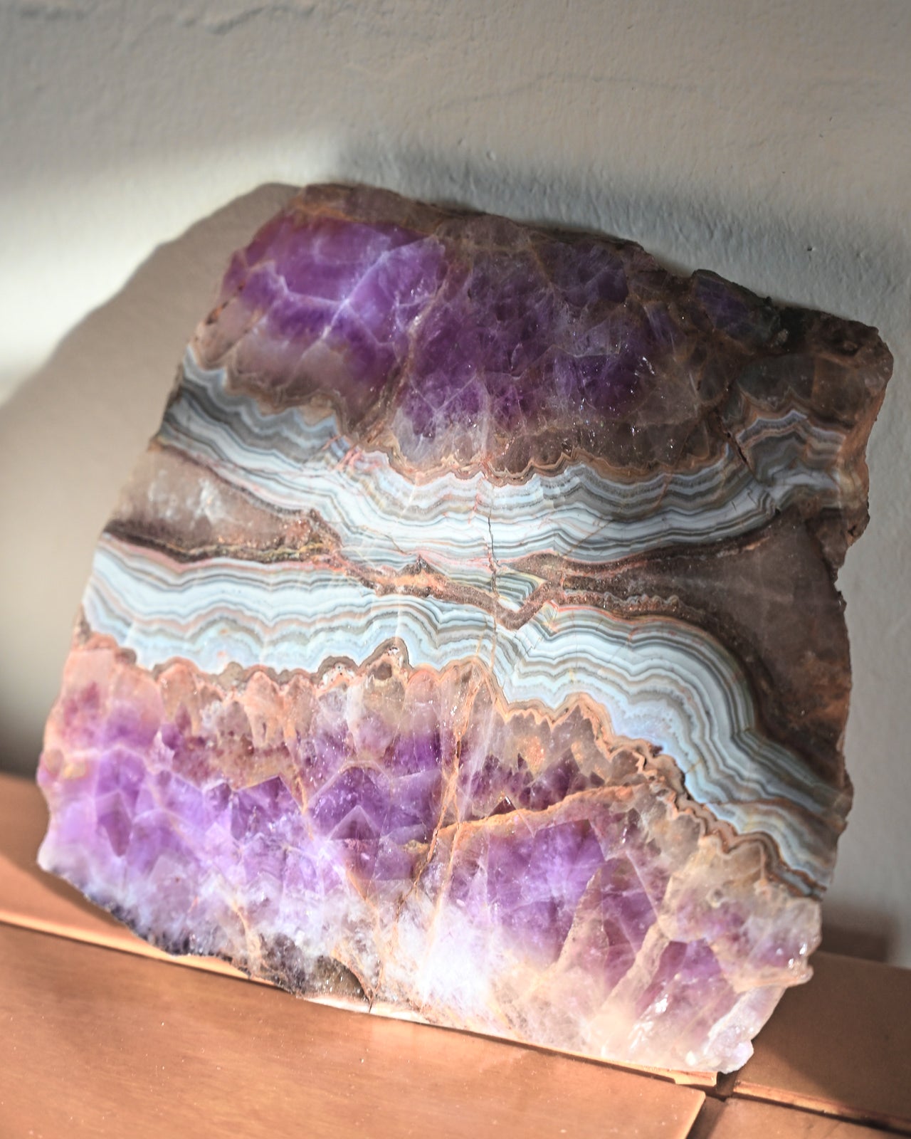 Rainbow Fluorite Slab 6 inch