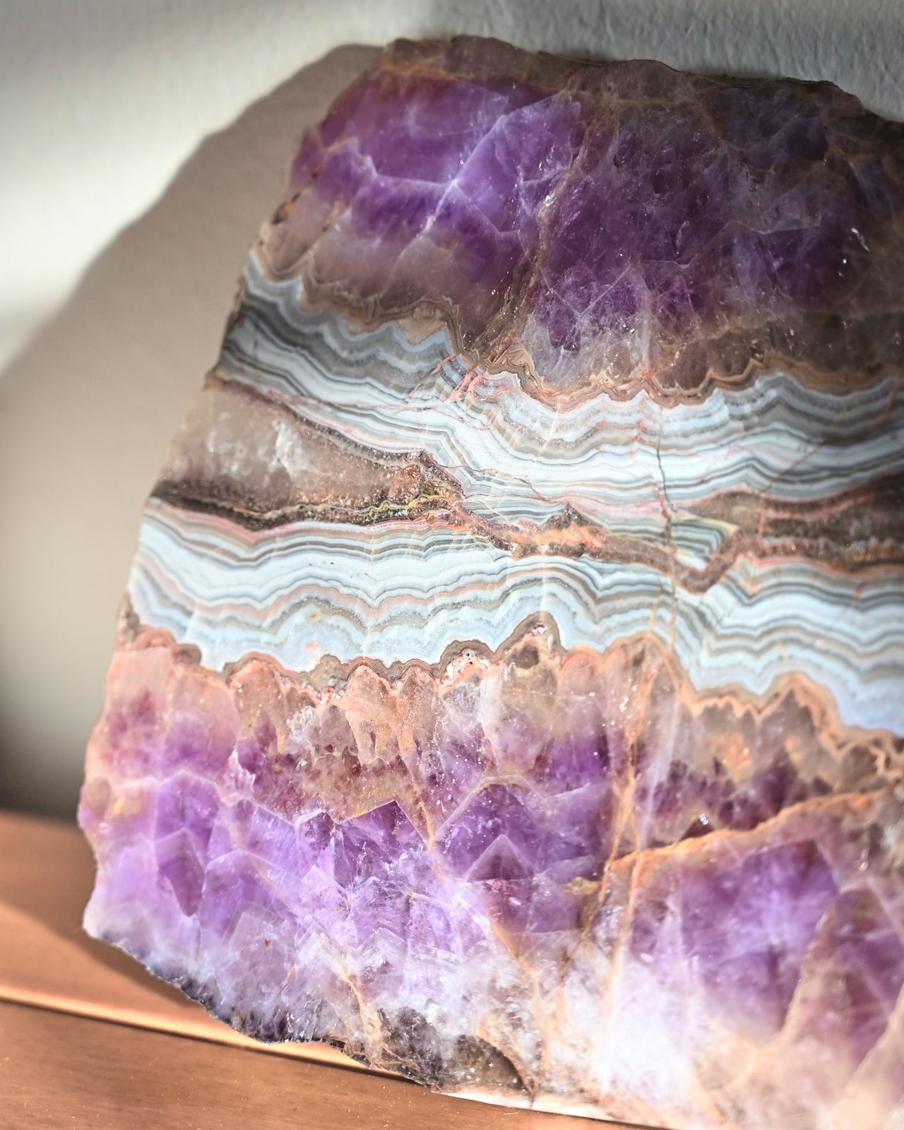 Rainbow Fluorite Slab 6 inch