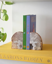 Agate bookend Set