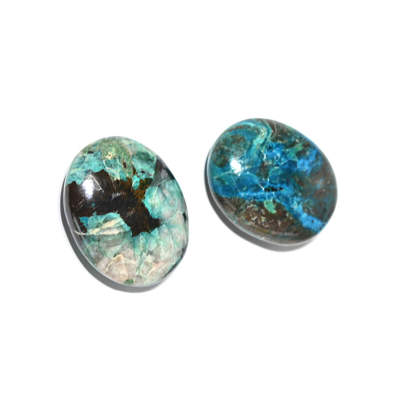 Chrysocolla Palm Stone