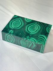 Malachite box 6 inch