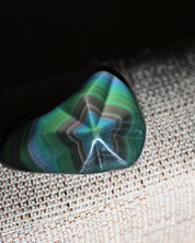 Rainbow Obsidian Star