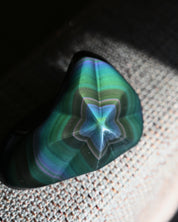 Rainbow Obsidian Star