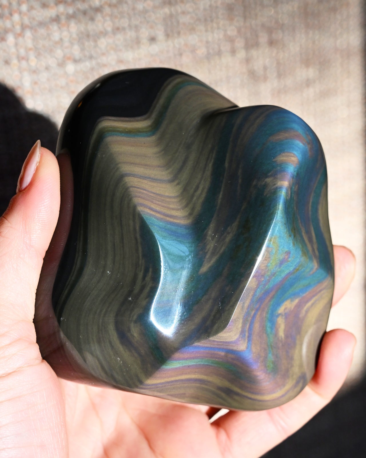 Rainbow Obsidian Freeform LG