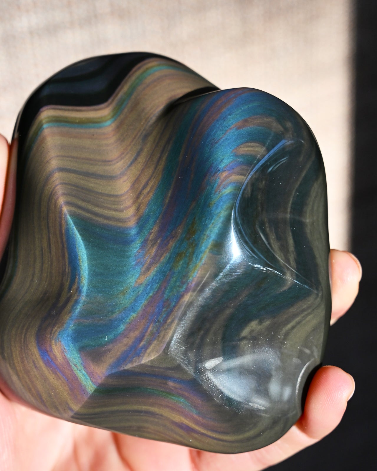 Rainbow Obsidian Freeform LG