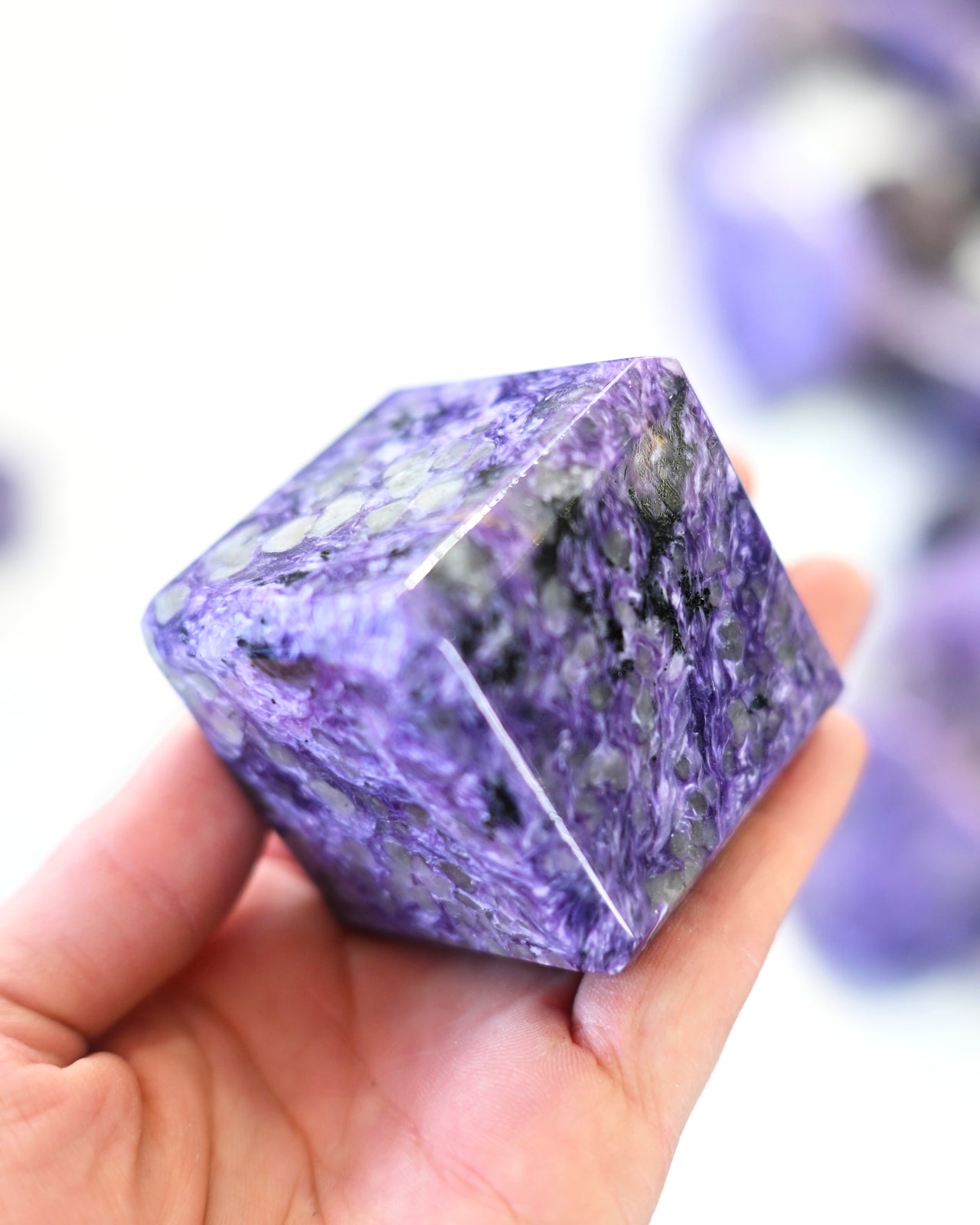 Charoite decor