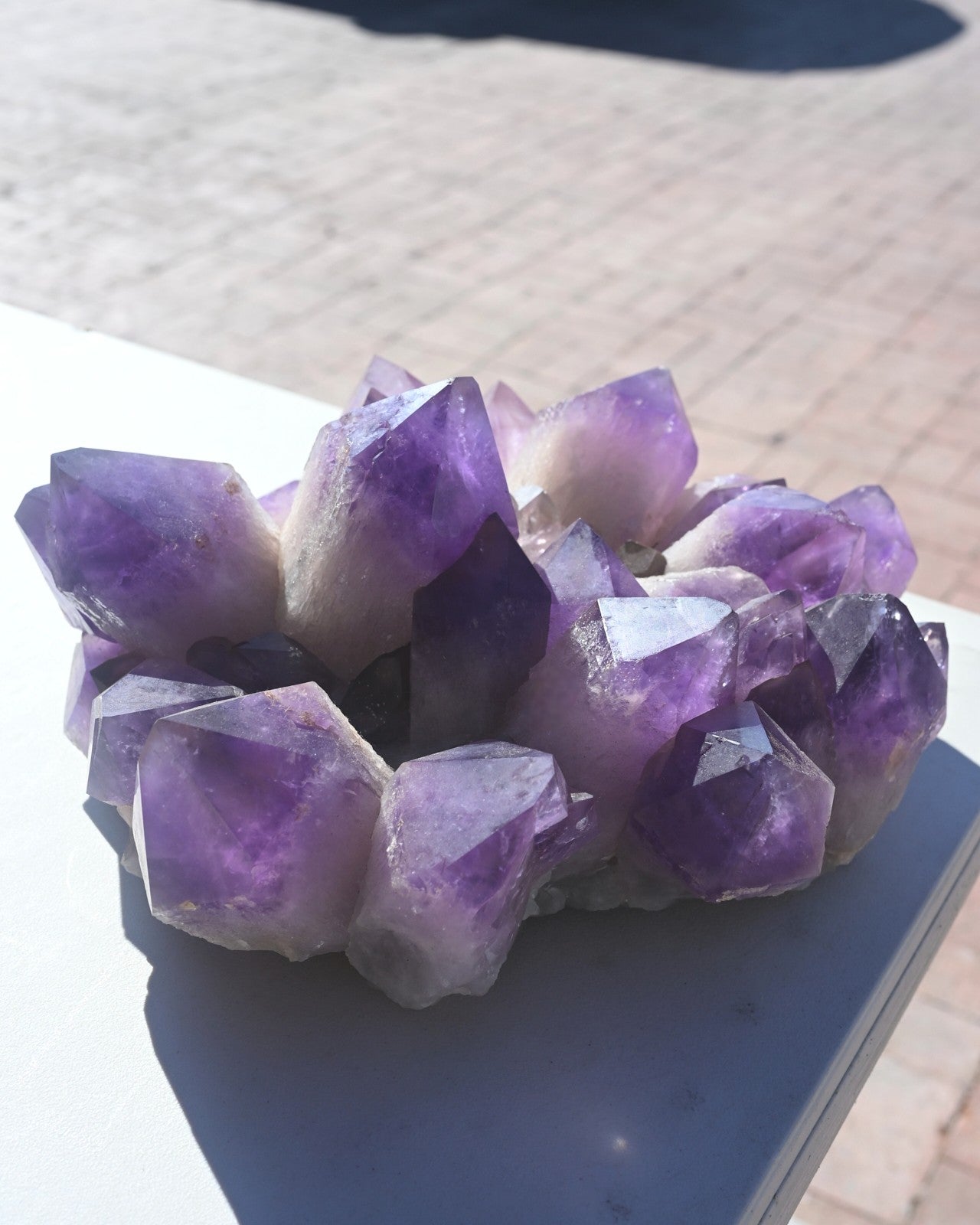 Exceptional Massive Bolivian Amethyst Cluster 40lbs