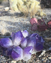 Exceptional Massive Bolivian Amethyst Cluster 40lbs