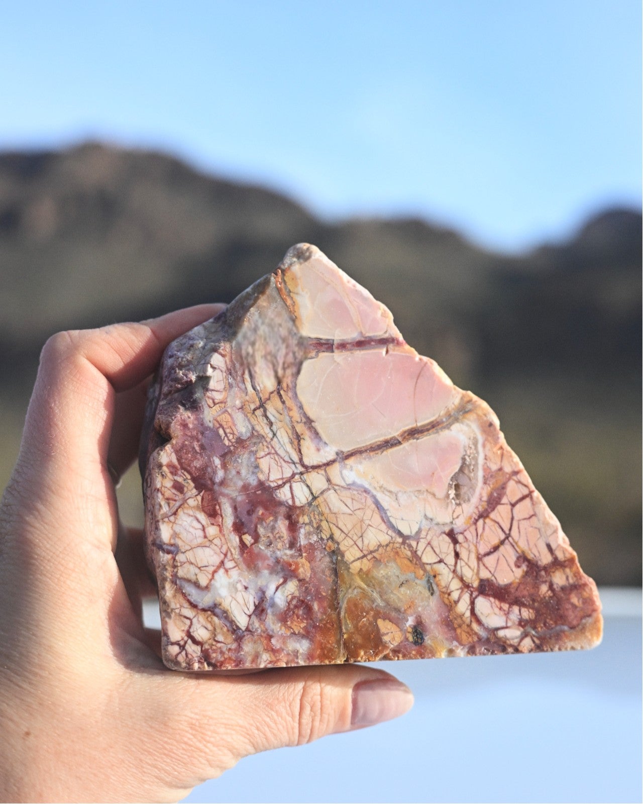 Australian Pink Opal Form