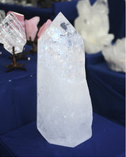 Massive 80lbs Lemurian Quartz tower