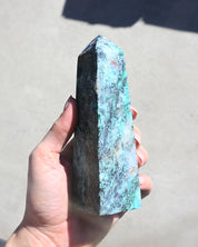 Chrysocolla Obelisk 5 inch