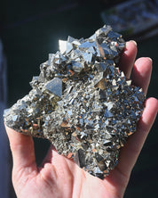 Triangle Pyrite Cluster 1.5lbs