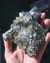 Triangle Pyrite Cluster 1.6lbs