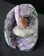 Amethyst Druzy Freeform w Calcite 3.5lbs