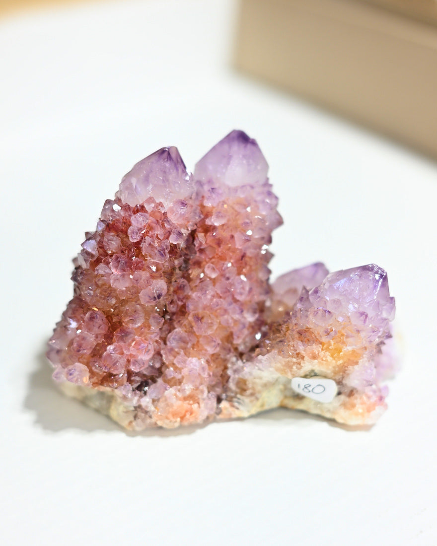 Red Amethyst Spirit Cactus Quartz