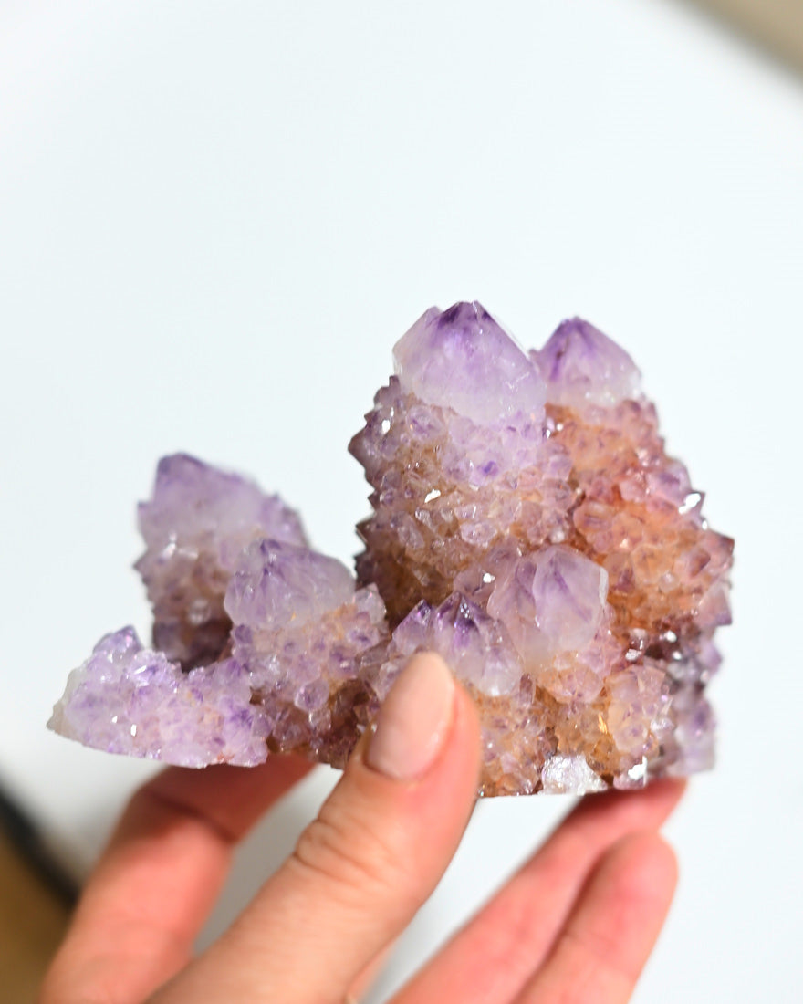 Red Amethyst Spirit Cactus Quartz