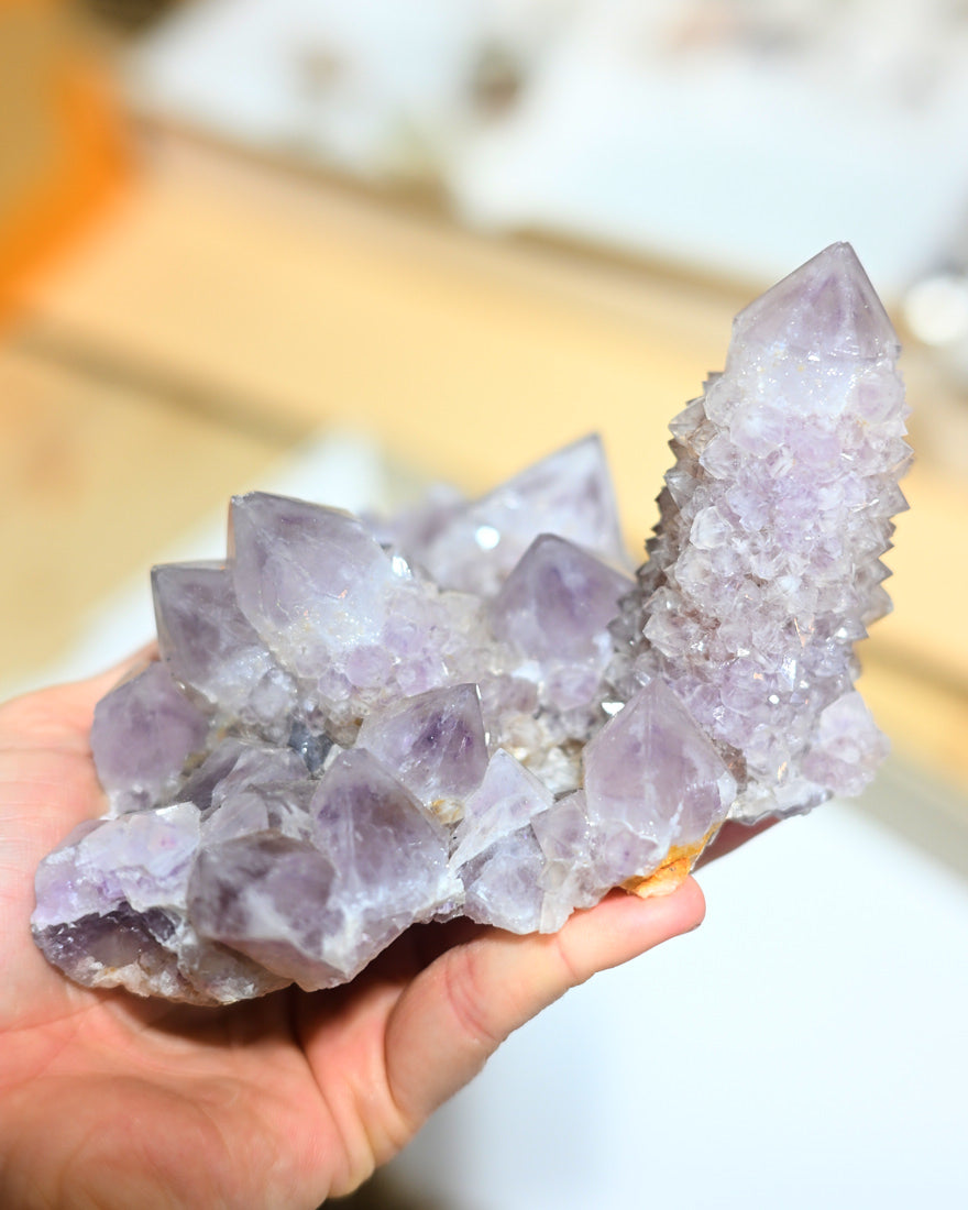 Amethyst Spirit Cactus Quartz