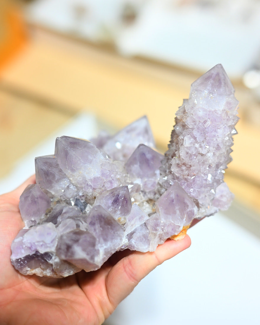 Amethyst Spirit Cactus Quartz