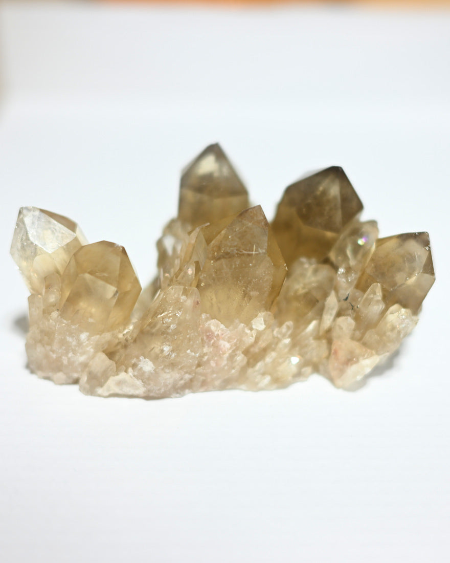 Elestial Citrine Cluster