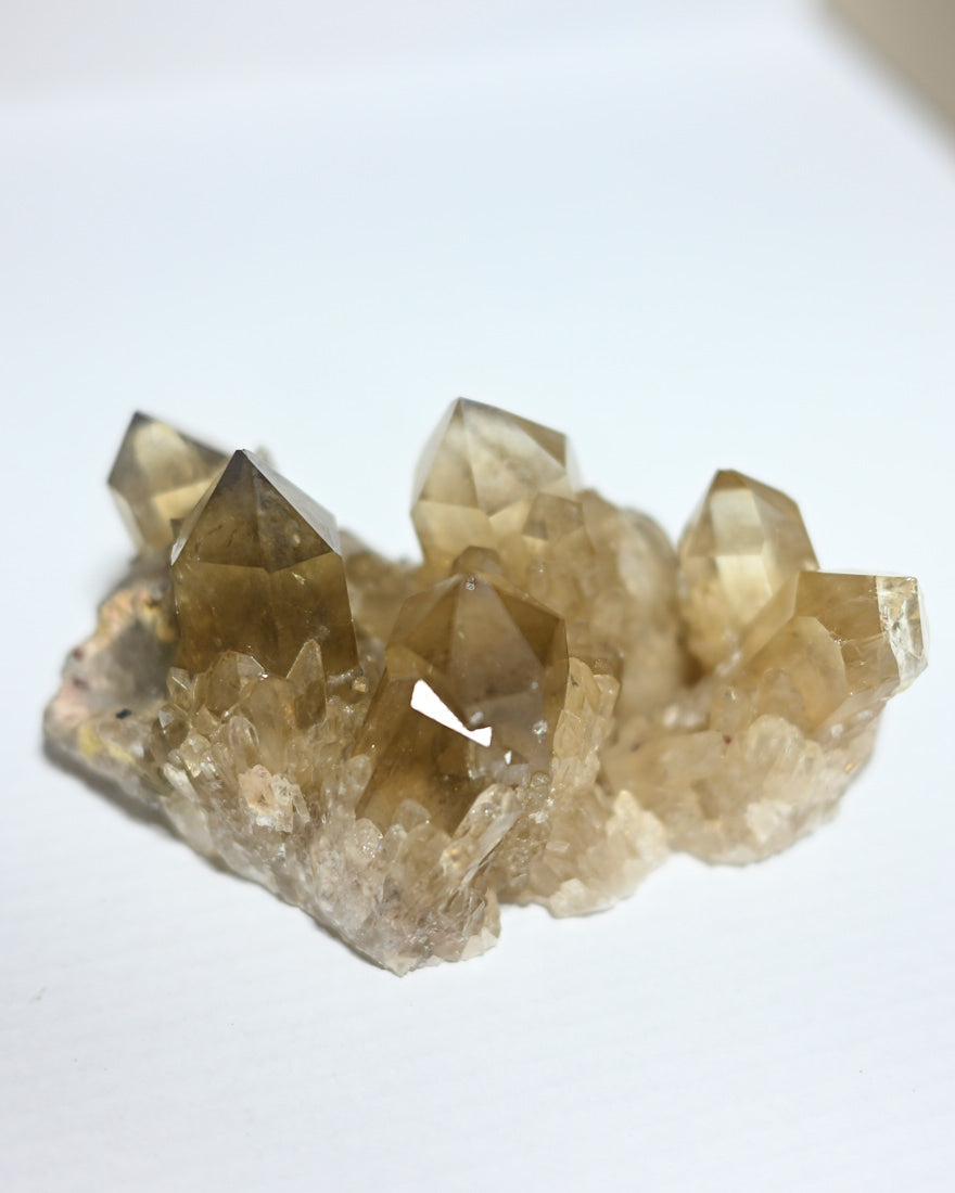 Elestial Citrine Cluster