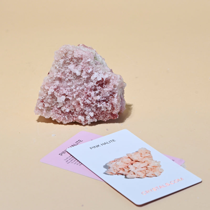 Pink Halite 4 inch