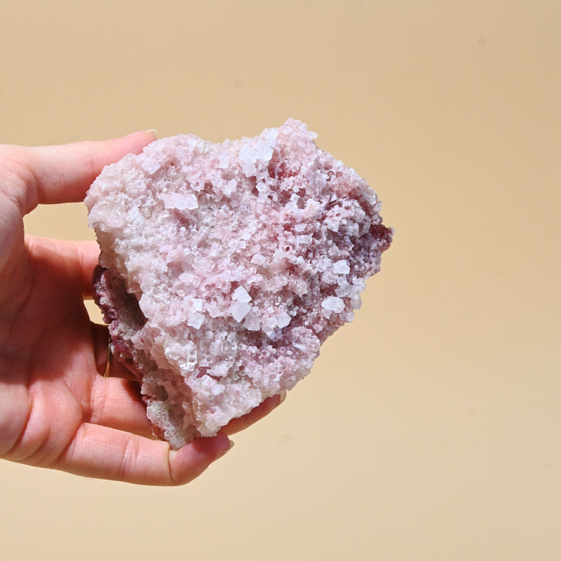 Pink Halite 4 inch