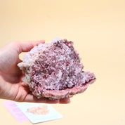 Pink Halite 5 inch