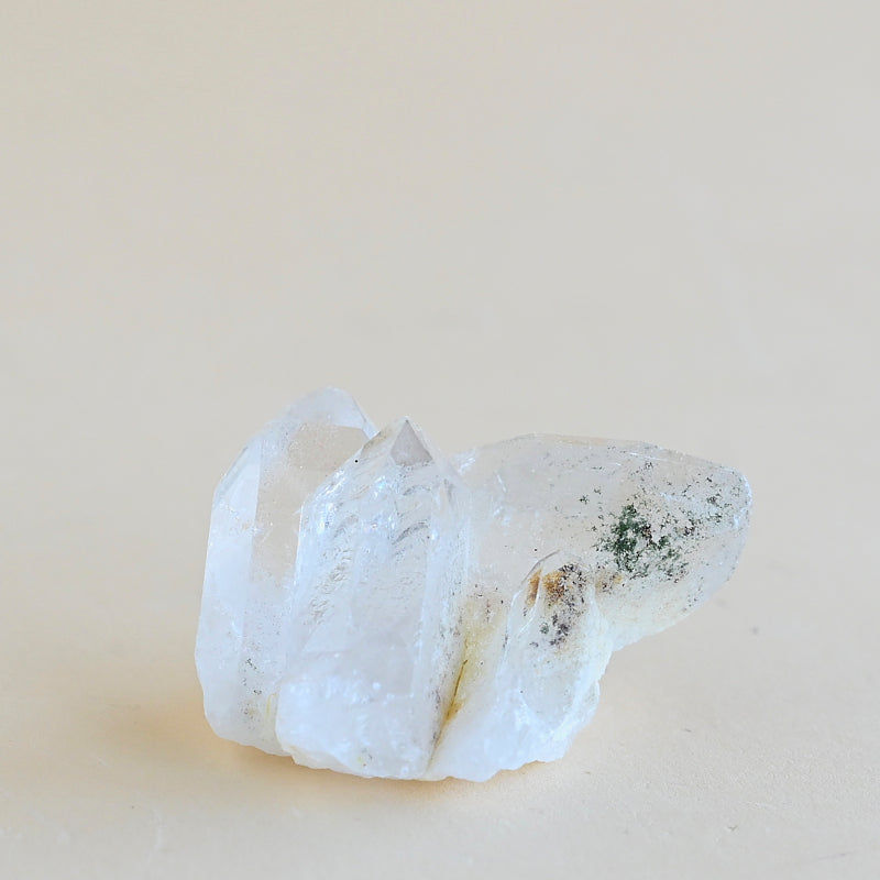 clear quartz cluster