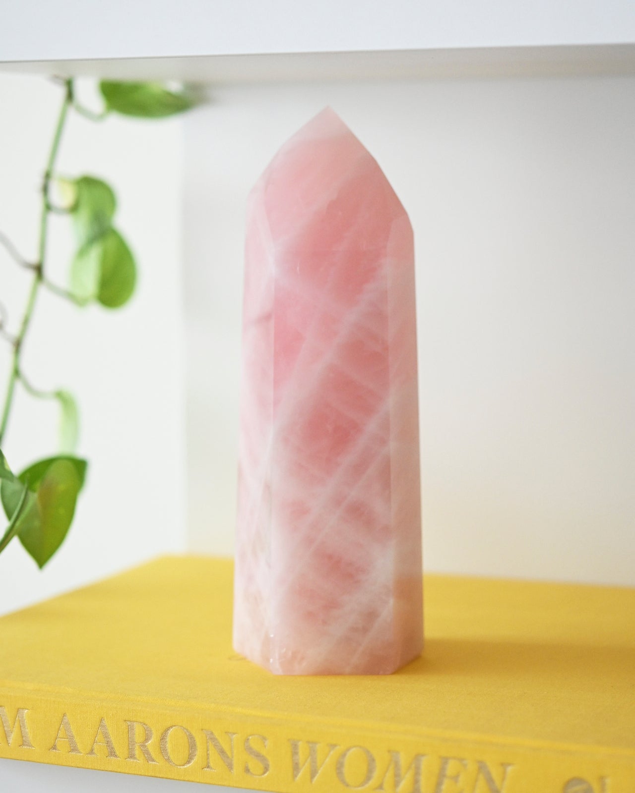 Rose Quartz Tower XL 3.7lbs